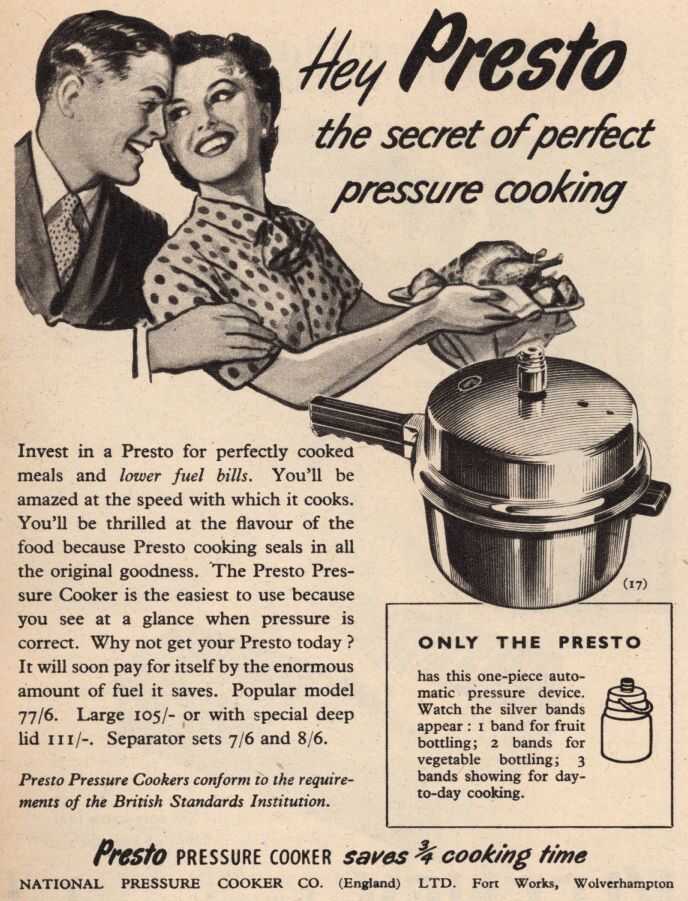 Old presto pressure online cooker