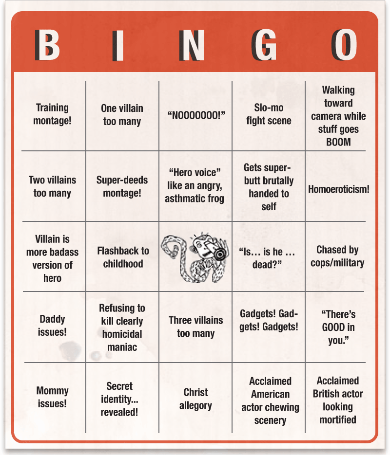 bingo card 2
