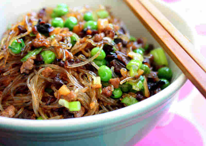 See-Through Noodles With Ground Pork