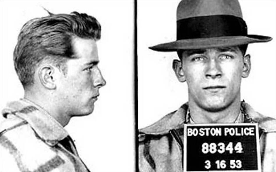 An early mug shot shows James "Whitey" Bulger in 1953. (Boston Police)