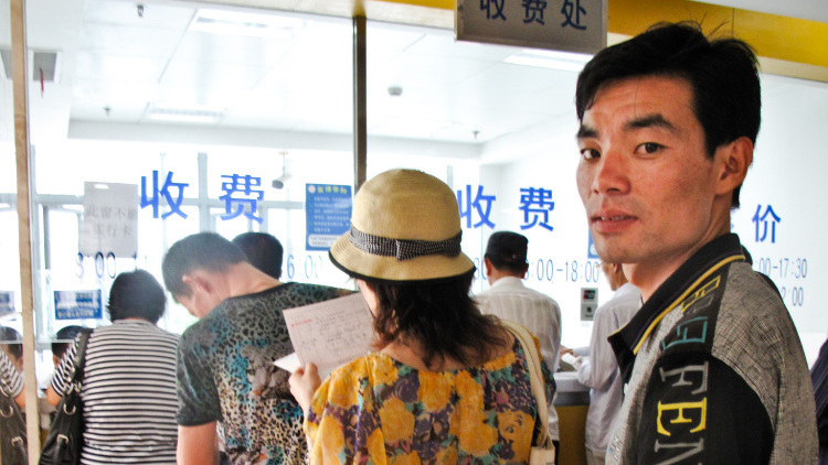 china s professional queuers paid to stand around npr