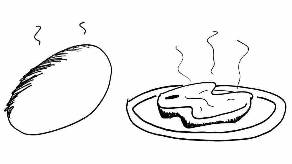 Steak and egg