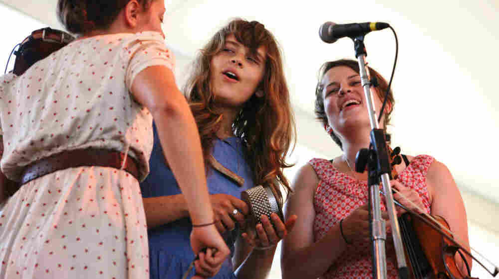 Typhoon performs at the 2011 Newport Folk Festival.