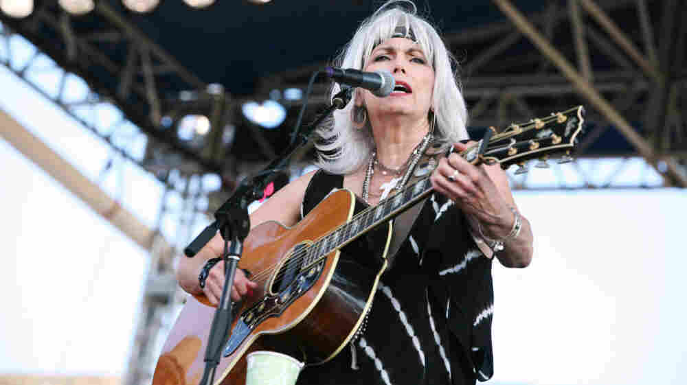 Emmylou Harris performs at the 2011 Newport Folk Festival.