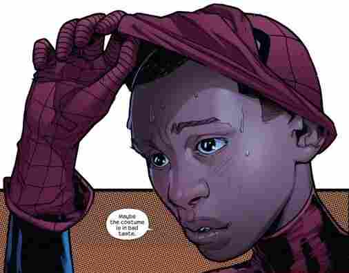 Peter Parker is dead. Enter: An equally alliterative Miles Morales, the new face of Ultimate Spider-Man