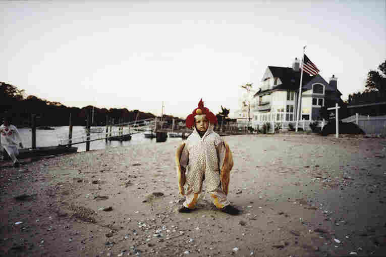 This photo was added to our Flickr group by Anna Moller. It was shot on Halloween in Rowayton, Connecticut. "Just one of the kids in the neighborhood," Anna said. She titled it "Reed the Rooster."