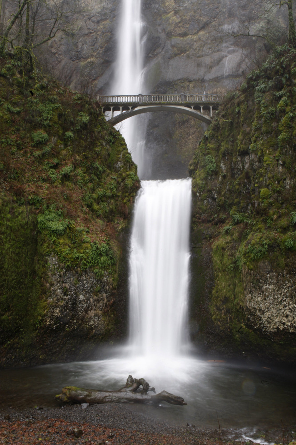 Co-mingling treated, cleaned wastewater with a natural water supply is one way to remove the psychological contagion from sewage water. "It's an identity issue, not a contents issue," says psychologist Carol Nemeroff. Above, Multnomah Falls in Oregon. (Rick Bowmer/AP)