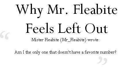 11 fleabite