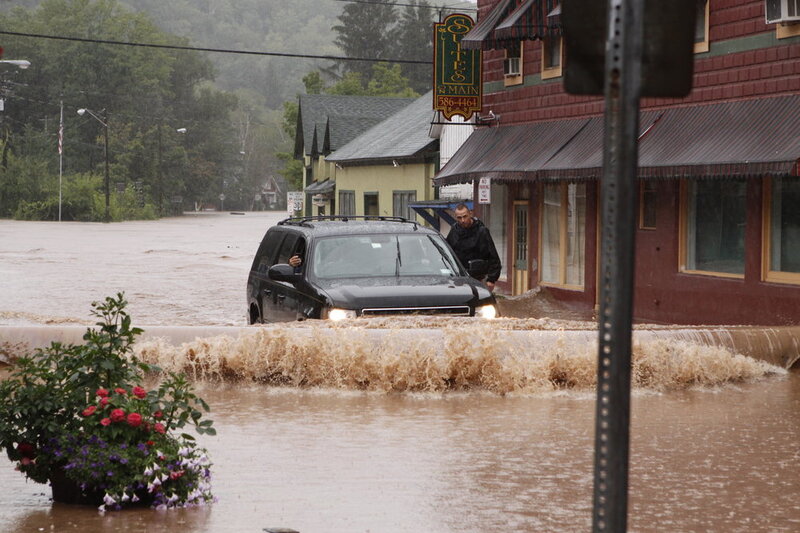 Though Worst Of Irene Over, Flooding Still A Concern The TwoWay NPR