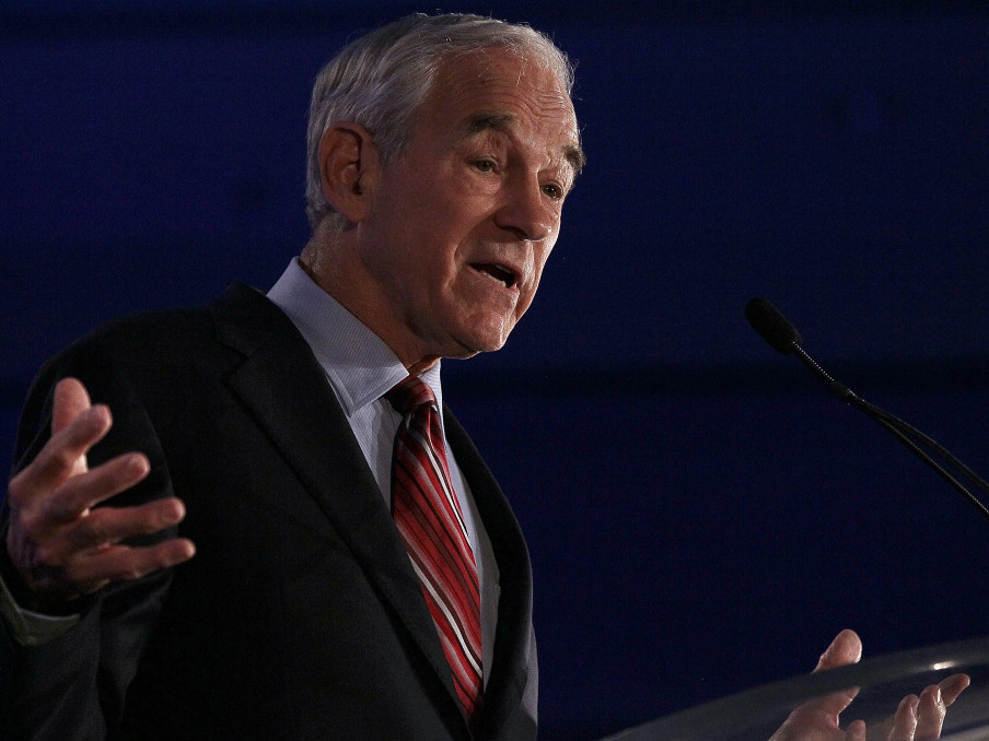 Rep. Ron Paul (R-TX), at the 2011 Republican Leadership Conference in New Orleans on June 17, 2011. (Getty Images)