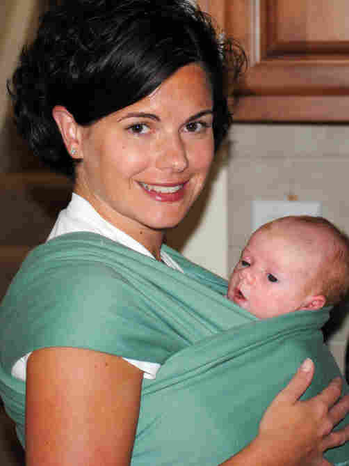 Christy and Diana, in a carrier