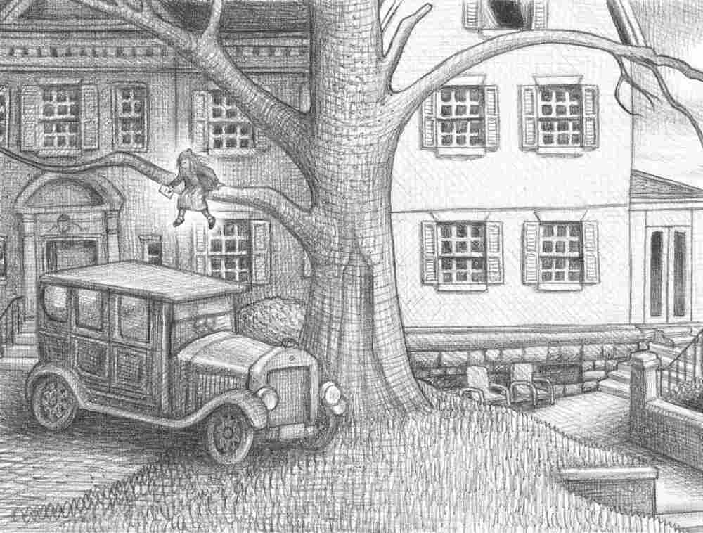 Illustration from Wonderstruck (pages 60-61), by Brian Selznick