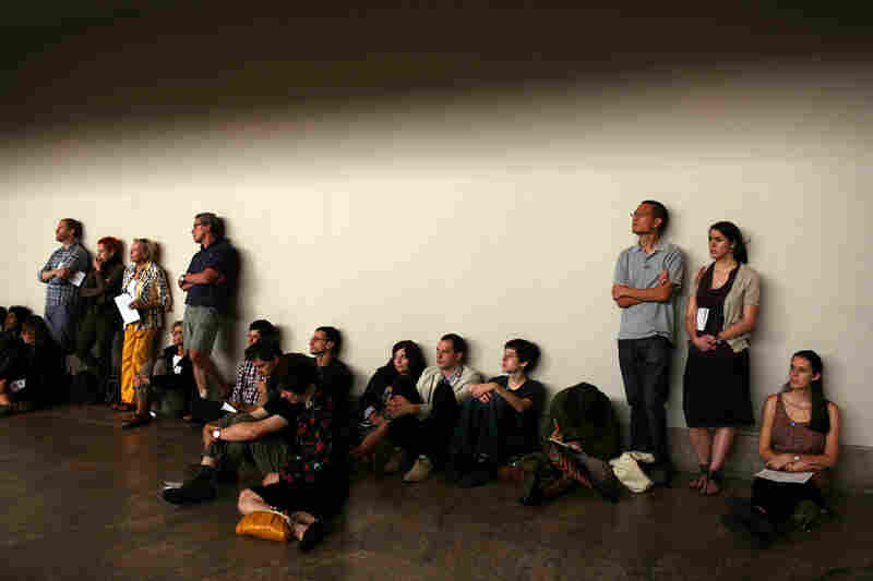 Remembering September 11, the Wordless Music Orchestra concedrt conducted by Ryan McAdams presented at The Temple of Dendur in The Sackler Wing at The Metropolitan Museum of Art in Manhattan, NY on September 11, 2011.