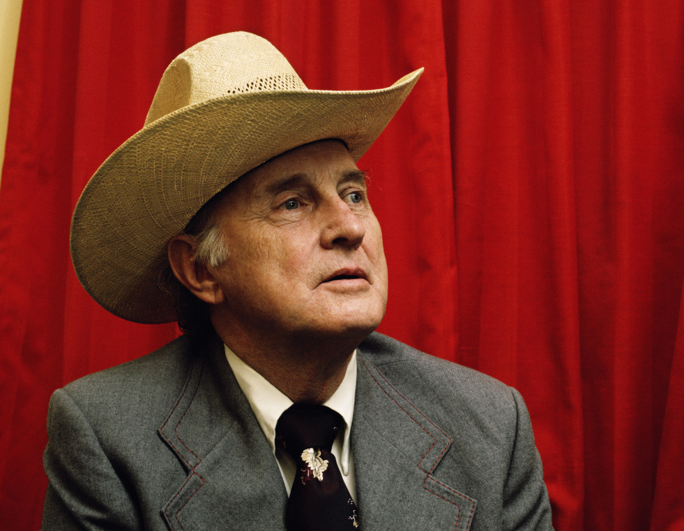 Bill Monroe would have celebrated his 100th birthday this week. Monroe died in 1996. (Redferns/Getty Images)