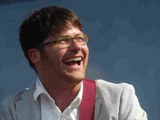 Colin Meloy of The Decemberists performs during the fourth and final day of the Bonnaroo Music and Arts Festival June 17, 2007 in Manchester, Tennessee. The four-day festival features a variety of musical acts, arts and comedians.