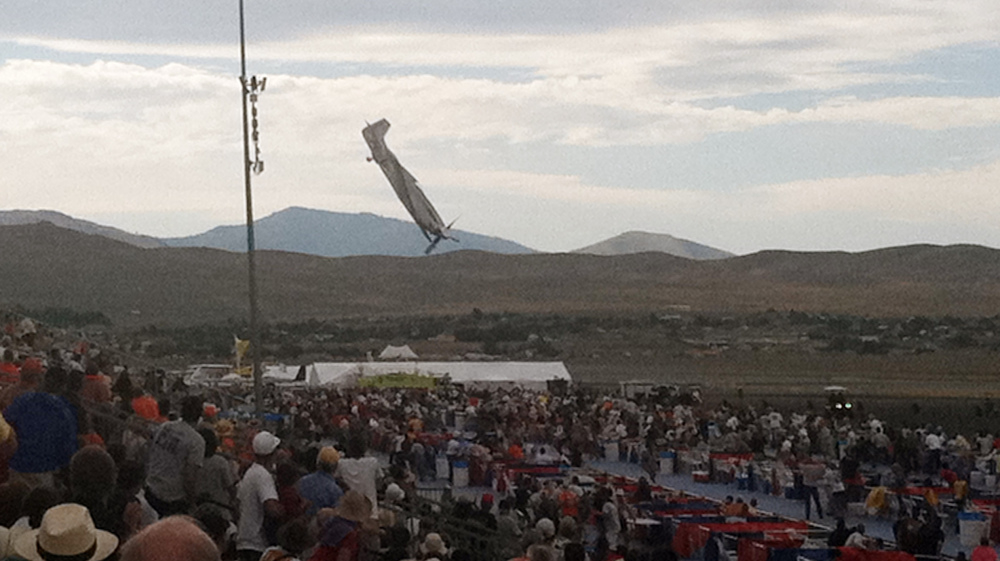 Guardian Flight Crash Reno Reno Crash Killed 9; Probe Focuses On Debris : NPR
