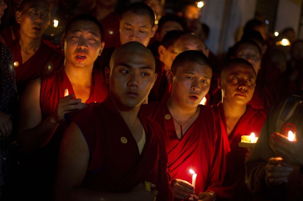 Two Tibetan Monks Set Themselves On Fire In China The TwoWay NPR