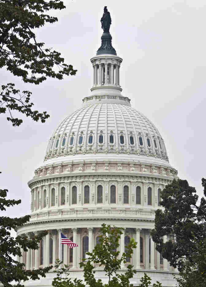 The Capitol Building.