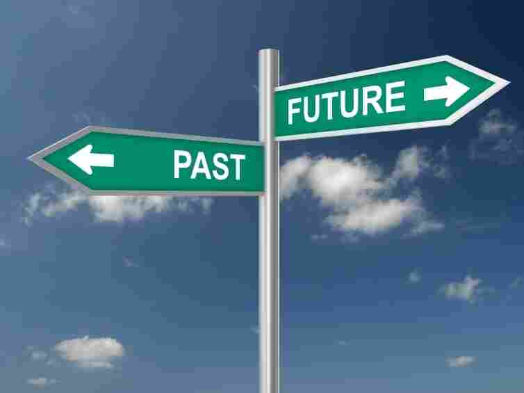 Past and future signs.