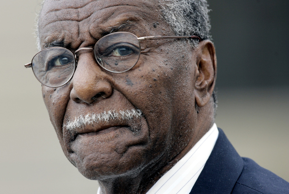 <p>Civil rights activist Fred Shuttlesworth, hailed by the Rev. Martin Luther King Jr. for his courage and energy, died Wednesday in Birmingham, Ala. He was 89.</p> (Dave Martin/AP)