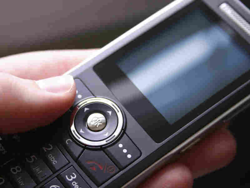 A cellphone.