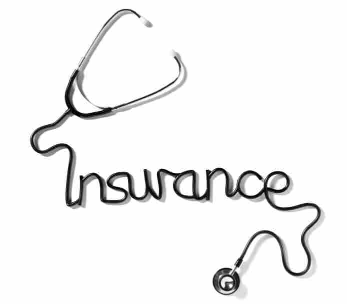 A stethoscope spells insurance.
