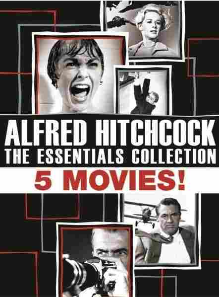 The cover of Alfred Hitchcock: The Essentials Collection.