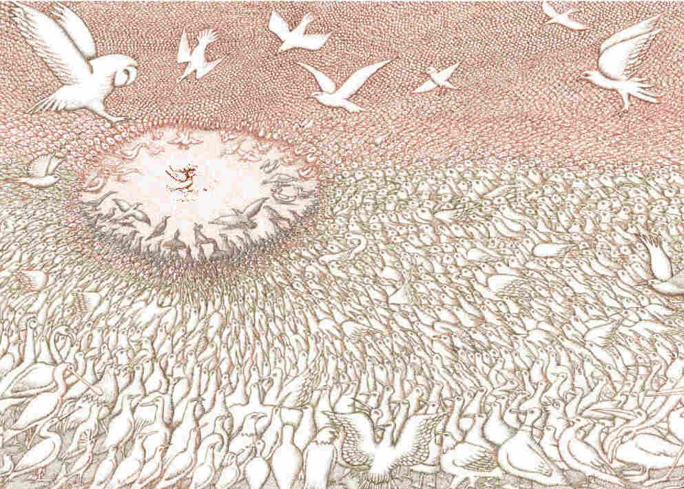 The Conference of the Birds, 3-4
