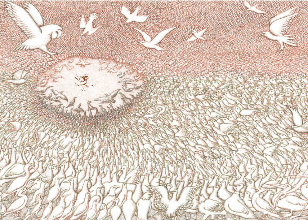 The Conference of the Birds, 3-4