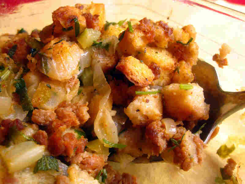 Portuguese Sausage Stuffing