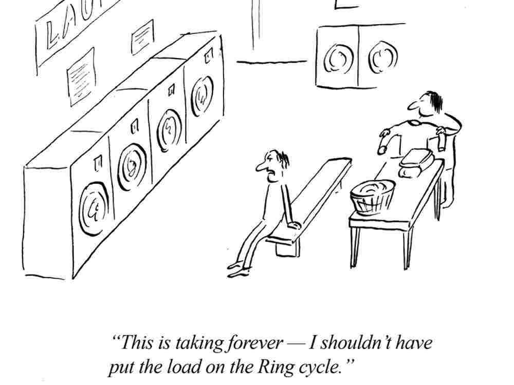 If Wagner owned a laundromat.