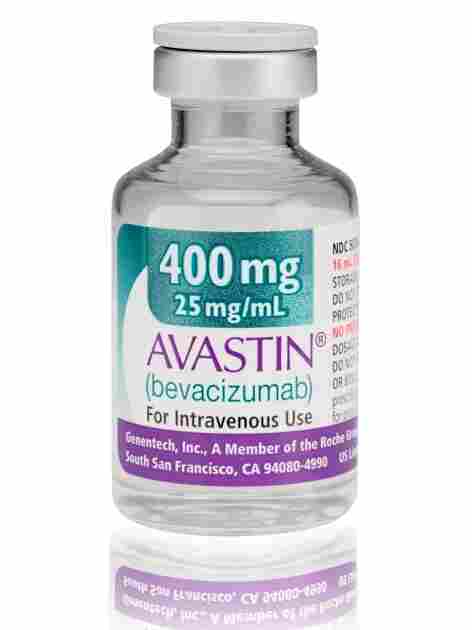 A vial of Genentech's Avastin.