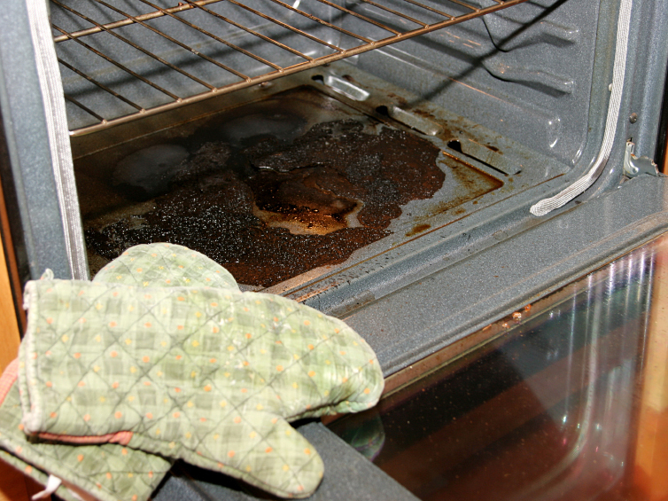 Dirty Ovens BuiltIn Seasoning Or Grimy Mess? The Salt NPR