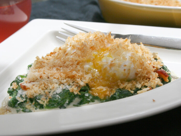 Kitchen Window Ing The Poached Egg Code Npr Spinach Gratin