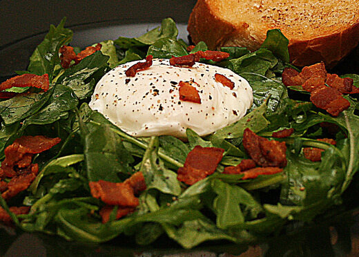 Kitchen Window Ing The Poached Egg Code Npr Bistro Salad