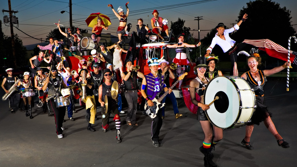 MarchFourth Marching Band A Brassy Strut NPR