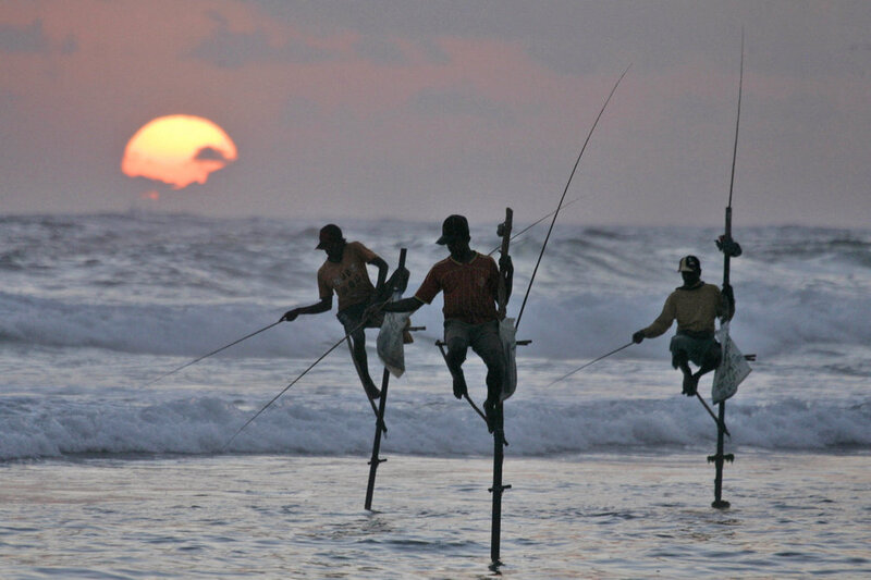 A Bird'sEye History Of Walking On Stilts NPR