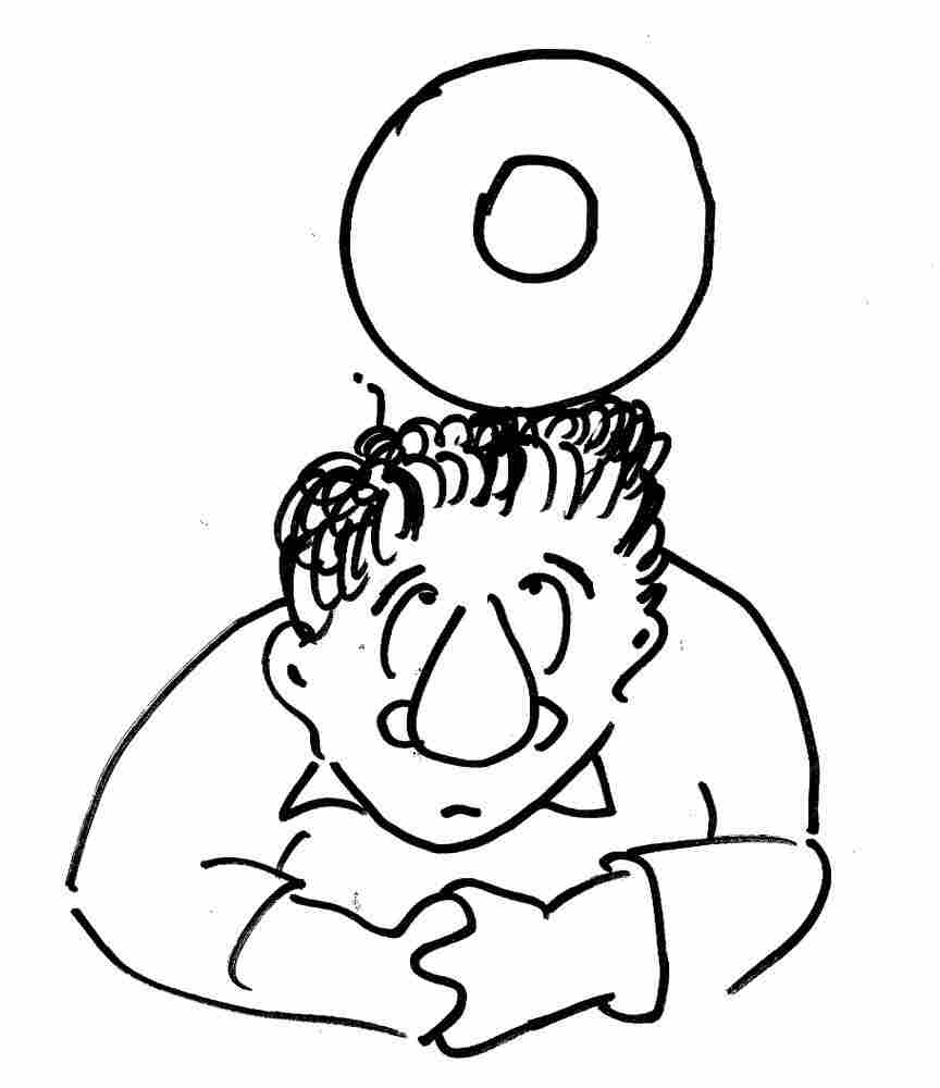 Drawing of "O"
