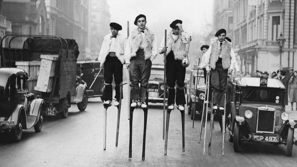 A Bird's-Eye History Of Walking On Stilts : NPR