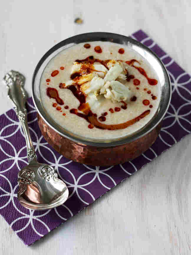 Tadka Soup With Crab