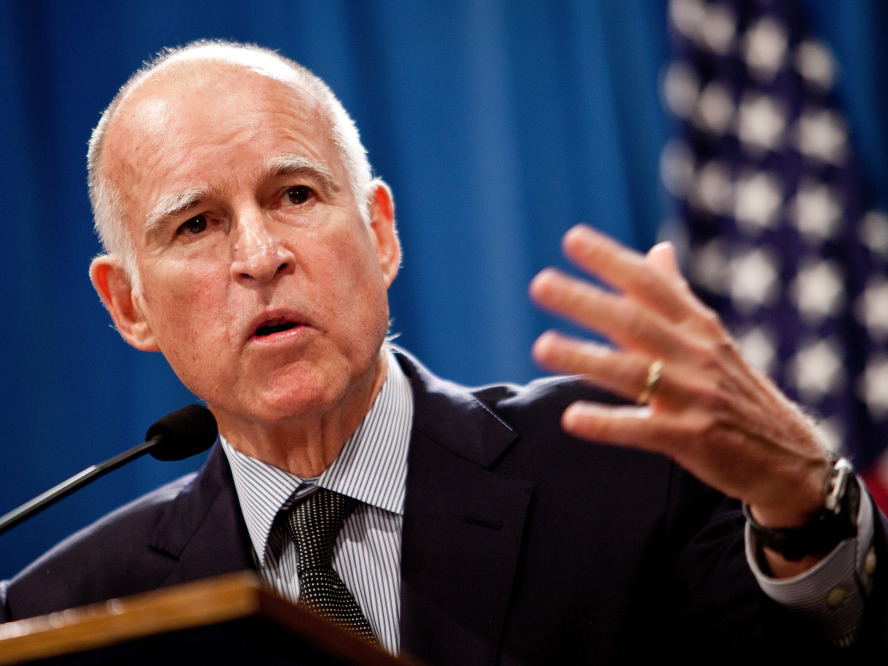Calif. Gov. Jerry Brown is proposing a ballot measure that would raise $7 billion in new tax revenues. (Getty Images)