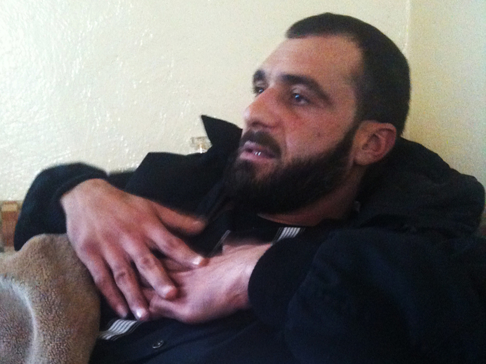 Syrian security forces shot Rabih al-Zain, a 30-year-old Syrian, while he was trying to help wounded civilians in Homs, Syria. Doctors and ordinary Syrians and Lebanese are helping treat the wounded, putting their own safety at risk. (Deborah Amos/NPR)