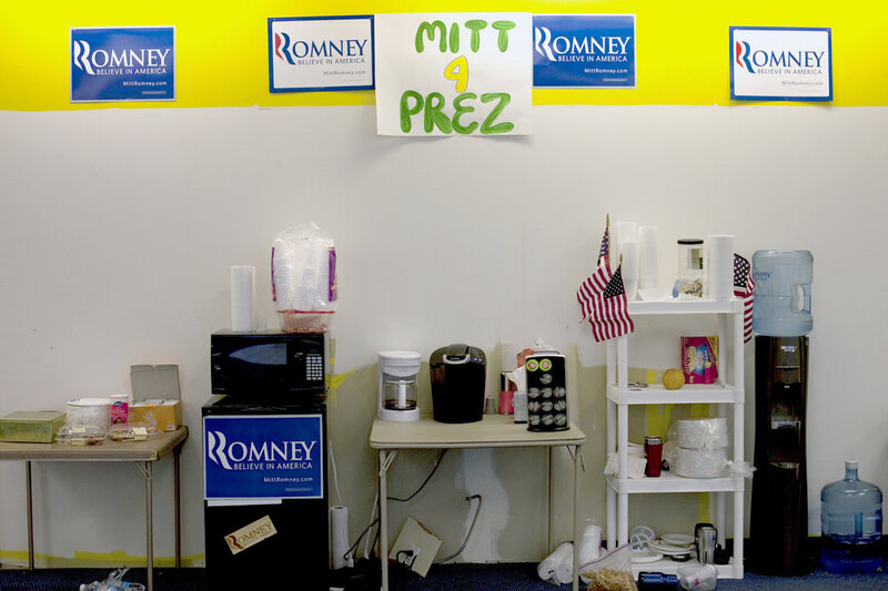 Once A Blockbuster Video, Now A Campaign Headquarters The Picture