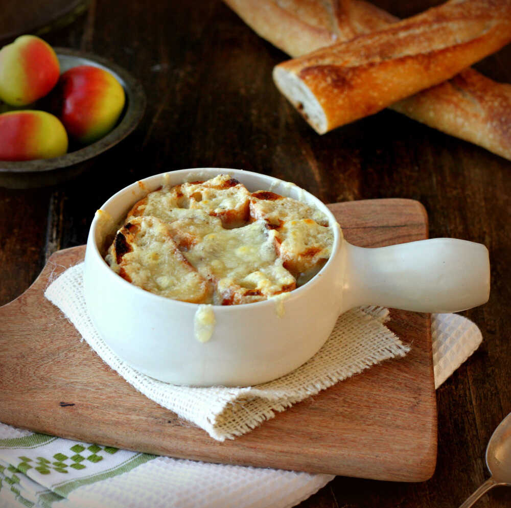 Recipe: French Onion Soup Au Gratin : NPR