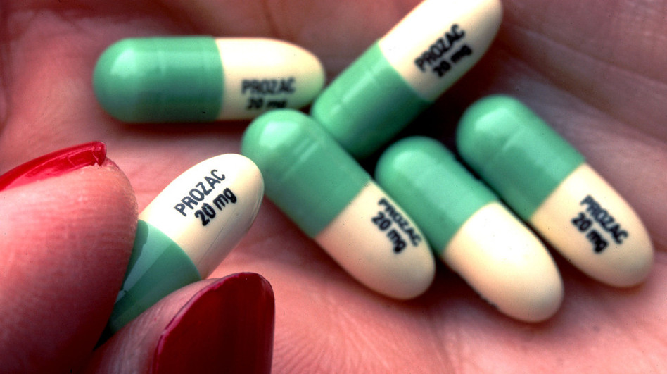 The antidepressant Prozac selectively targets the chemical serotonin. (Paul S. Howell/Getty Images)