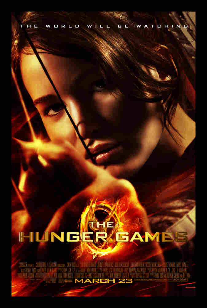 One of the posters for The Hunger Games.