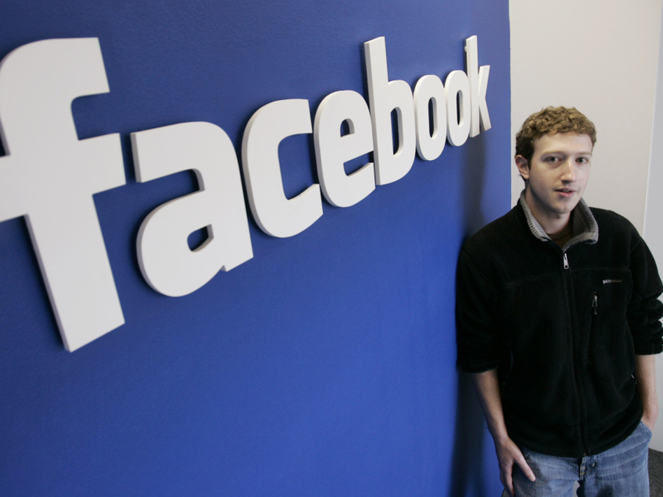 Facebook co-founder and CEO Mark Zuckerberg at Facebook headquarters in Palo Alto, Calif., in 2007. The company is expected to file papers for an initial public offering this week. (Paul Sakuma/AP)