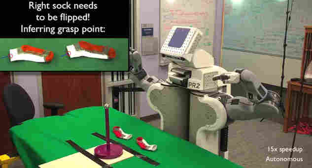 Robot With Socks
