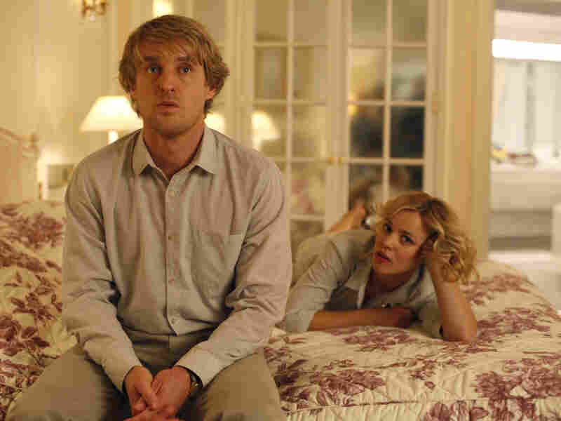 In Midnight In Paris, Owen Wilson, playing the time-traveling hero Gil, wants to write novels instead of movies, much to the horror of his fiancee Inez, played by Rachel McAdams.