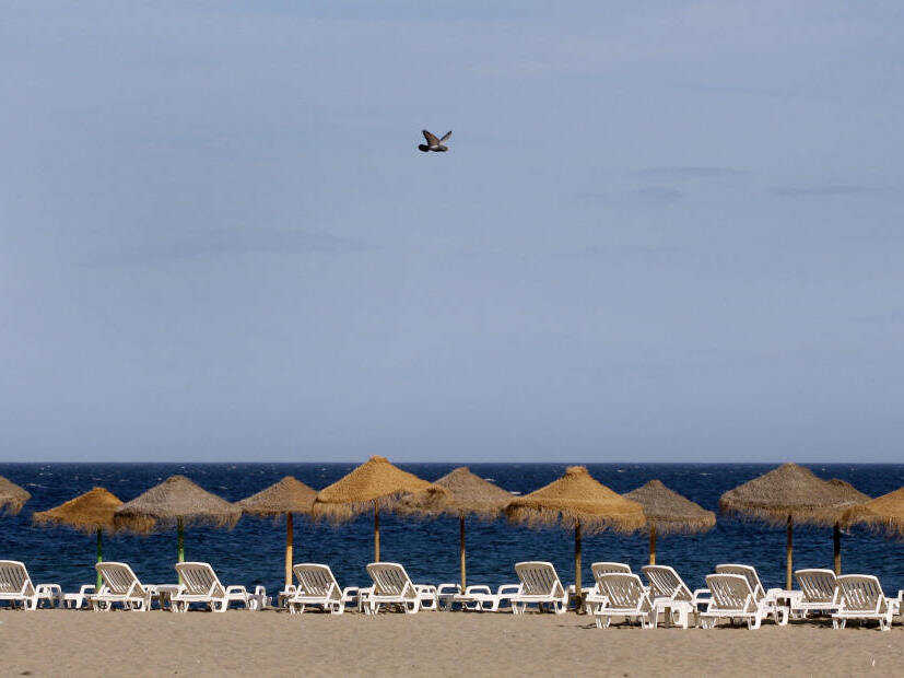 A slow day in Marbella.